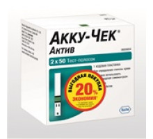 Акку-Чек Тест-полоски Актив
