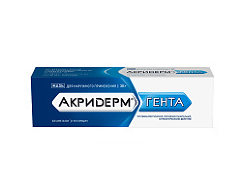 Акридерм Гента 30 г мазь для наружного применения