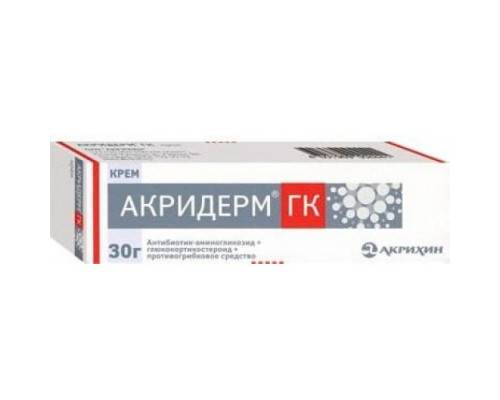 Акридерм ГК крем 30 г