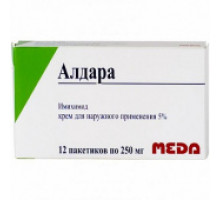 Алдара 5 % 250 мг 12 шт. (Имихимод) крем для наружного применения
