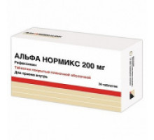 Альфа Нормикс 200 мг 36 шт. (Рифаксимин) таблетки