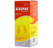 Аскорил Экспекторант 2 мг+50 мг+1 мг/5мл