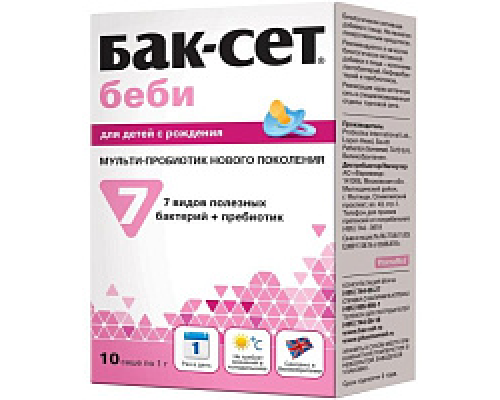 Бак-Сет Беби 1 г. 10 шт. порошок