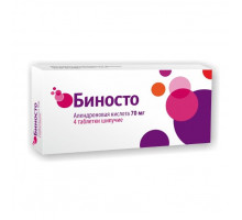 Биносто таблетки шипучие 70 мг 4 шт