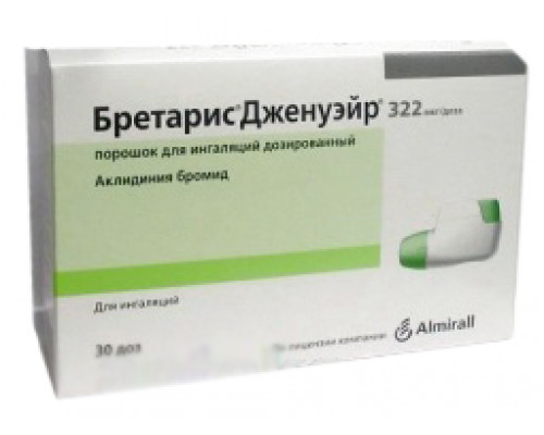 Бретарис Дженуэйр порошок 322 мкг 30 доз