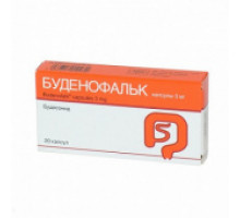 Буденофальк 3 мг 20 шт. (Будесонид) капсулы