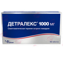 Детралекс таблетки 1000мг 18 шт