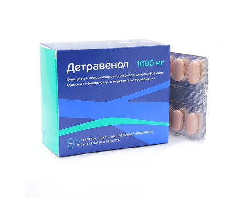Детравенол 1000 мг 