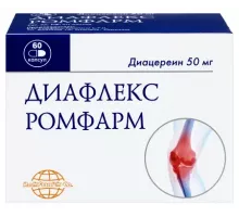 Диафлекс ромфарм 50 мг (Диацереин) 60 шт. капсулы