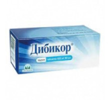 Дибикор 500 мг 60 шт. таблетки