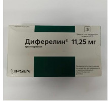 Диферелин 11,25 мг 1 шт. (Трипторелин) лиофилизат для инъекций