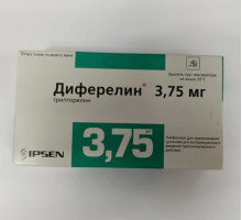 Диферелин  3,75 мг 1 шт. (Трипторелин) лиофилизат для инъекций