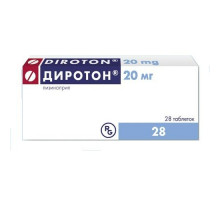 Диротон 20 мг 28 шт