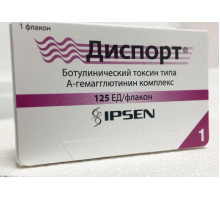 Диспорт 125 ЕД  лиофилизат Ботулинический токсин типа A-гемагглютинин комплекс