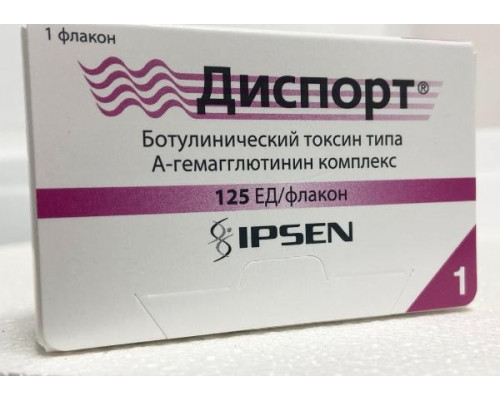 Диспорт 125 ЕД  лиофилизат Ботулинический токсин типа A-гемагглютинин комплекс