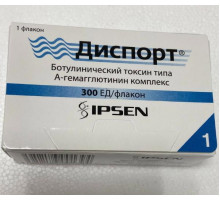 Диспорт 300 ЕД 3 мл лиофилизат Ботулинический токсин типа A-гемагглютинин комплекс