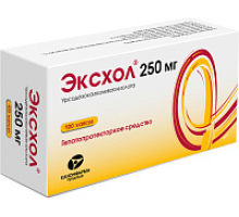 Эксхол 250 мг 100 шт. капсулы
