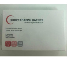 Эноксапарин натрия 10000 анти-xa ме/мл 0,3 мл 10 шт. раствор для инъекций шприцы