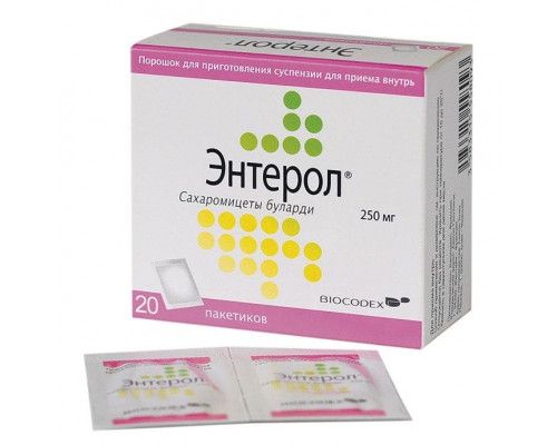 Энтерол порошок 250мг 20 шт