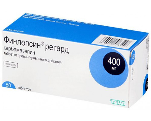 Финлепсин Ретард 400 мг