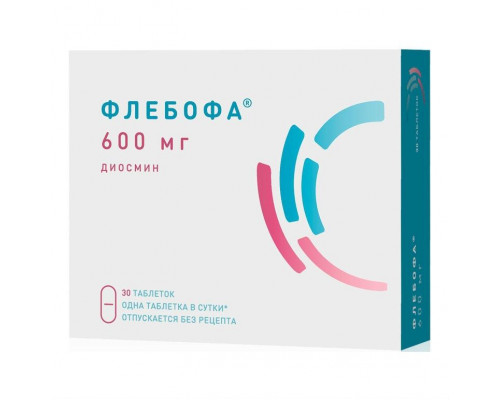 Флебофа 600 мг 30 шт. таблетки