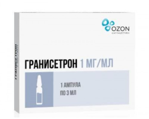 Гранисетрон 1 мг/мл 3 мл 1 шт. концентрат для приготовления раствора для инфузий 