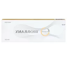 Хиаллонг тендон средство для околосухожильного и внутрисуставного введения 3 мл шприц+игла 1 шт.