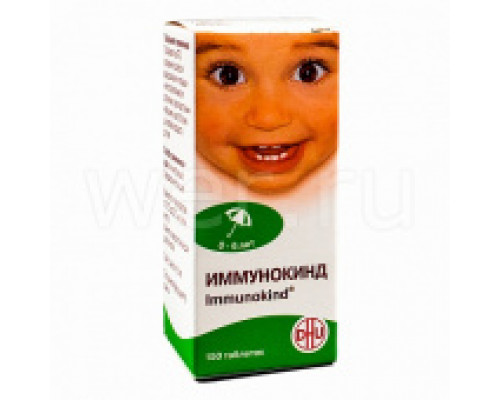 Иммунокинд таб.д/рассасывания д/детей(0-6 лет) n150
