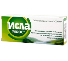 Исла Моос пастилки 1 г 30 шт.