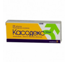 Касодекс 50 мг 28 шт. (Бикалутамид) таблетки