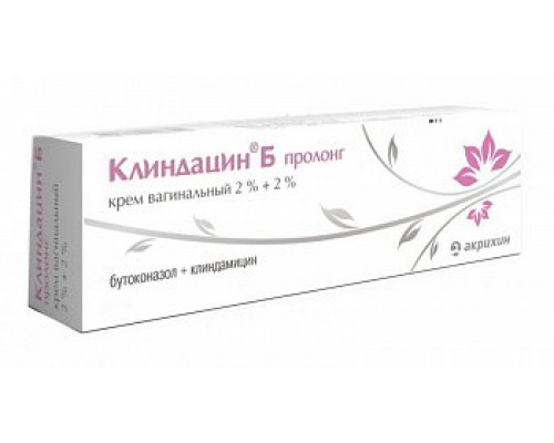 Клиндацин Б пролонг крем вагинальный 2 % 20 г