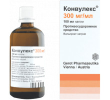 Конвулекс 300 мг/мл 100 мл 1 шт. капли