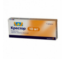 Крестор 10 мг 7 шт. таблетки