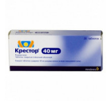 Крестор 40 мг 28 шт. таблетки