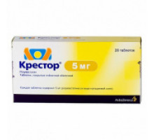 Крестор 5 мг 28 шт. таблетки