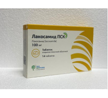 Лакосамид ПСК 100 мг 14 шт. таблетки