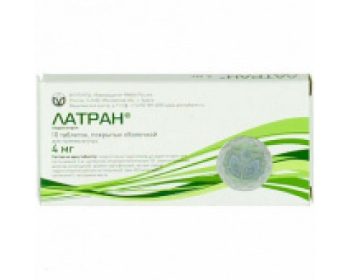 Латран таблетки 4 мг 10 шт.
