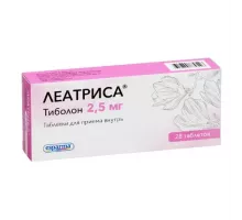 Леатриса 2,5 мг (Тиболон) 28 шт. таблетки