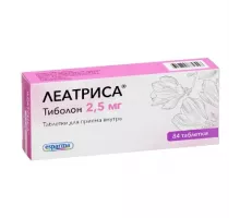 Леатриса 2,5 мг (Тиболон) 84 шт. таблетки