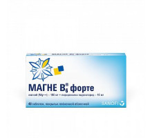 Магне В6 форте 40 шт таблетки
