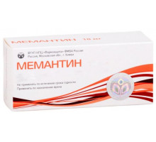 Мемантин 10 мг 30 шт. таблетки