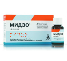 Мидзо 60 мг/мл 15 мл 4 шт. (Цианамид) капли для приема внутрь от алкоголя