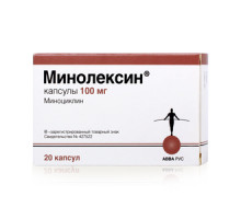 Минолексин 100 мг 20 шт. капсулы