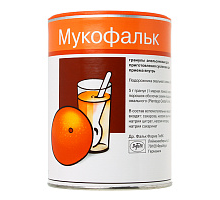Мукофальк гранулы 300 г апельсин
