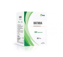Натива таблетки 0,1 мг 30 шт