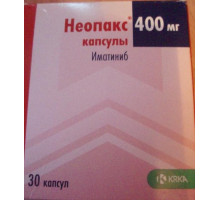 Неопакс 400 мг 30 шт. (Иматиниб) капсулы
