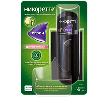 Никоретте 1 мг/доза спрей 150 доз 13,2мл д/слизистой оболочки полости рта фруктово-мятный