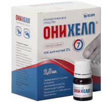 ОНИХЕЛП лак для ногтей 5 % 2,5 мл