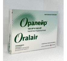 Оралейр начальный курс 31 шт. таблетки (100 ир 3 шт. +300 ир 28 шт.)