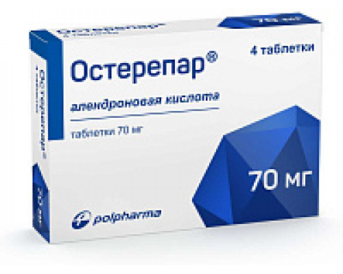 Остерепар 70 мг 4 шт. таблетки